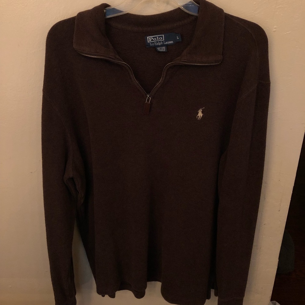 Polo Half-Zip Sweater